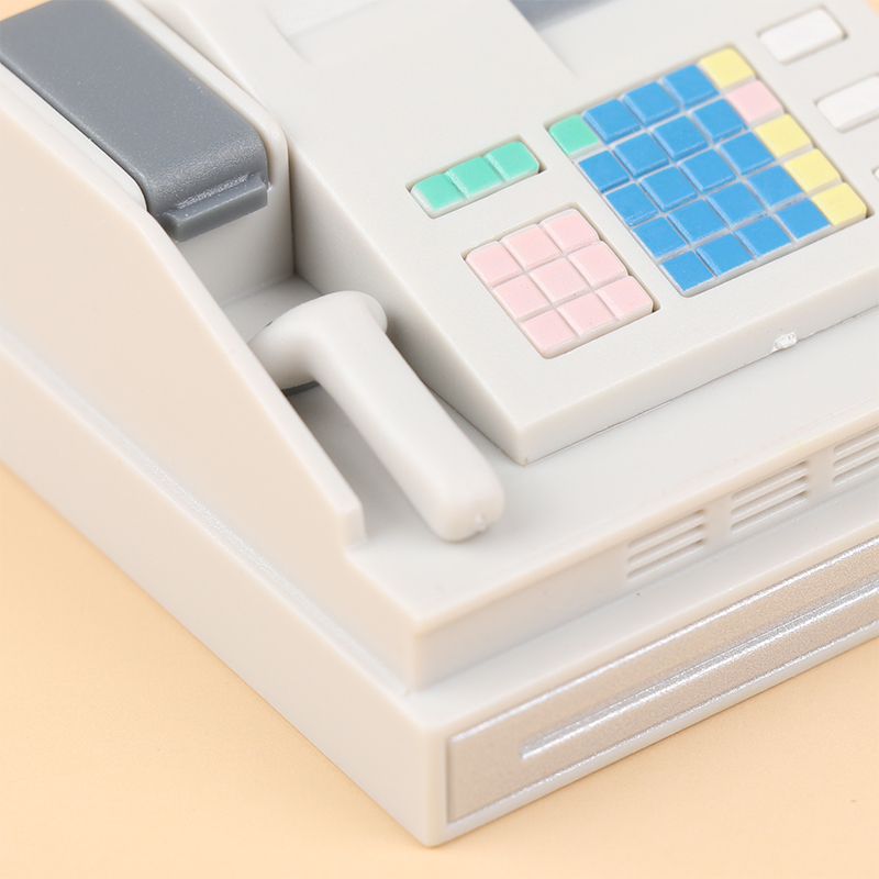 Dollhouse Mini Supermarket Cas - Toy Cash Register recension och pris