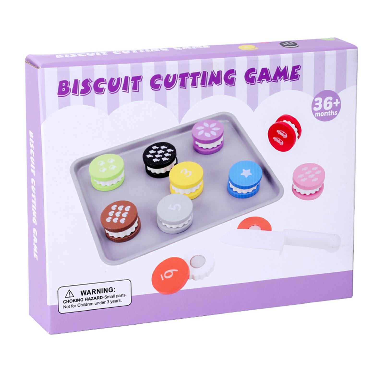 Wooden Toy Food Cookie Playset - Kids Toys Kitchen Set recension och pris