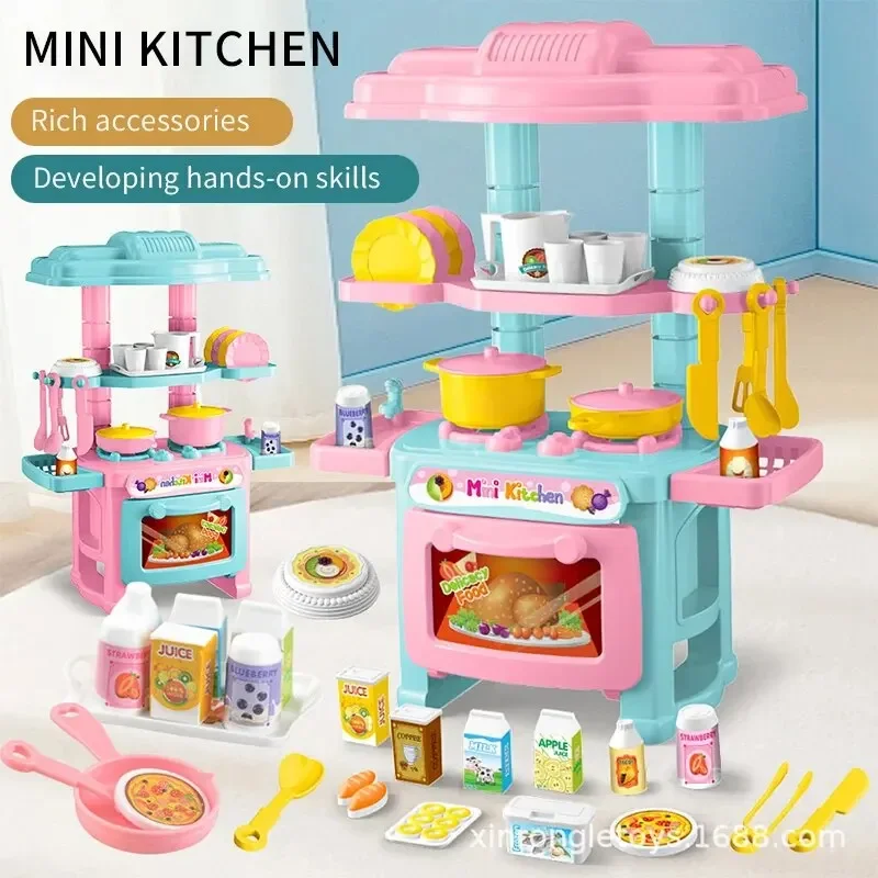 Mini Kitchen Counter Play Set  - Kids Toys Kitchen Set recension och pris