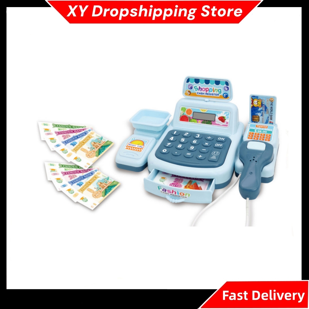 Cash Register Playset Supermar - Toy Cash Register recension och pris