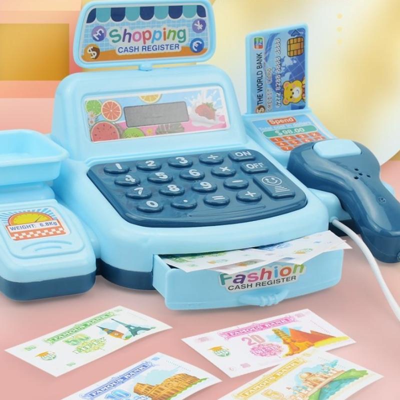 New·1Set Electronic Game Light - Toy Cash Register recension och pris