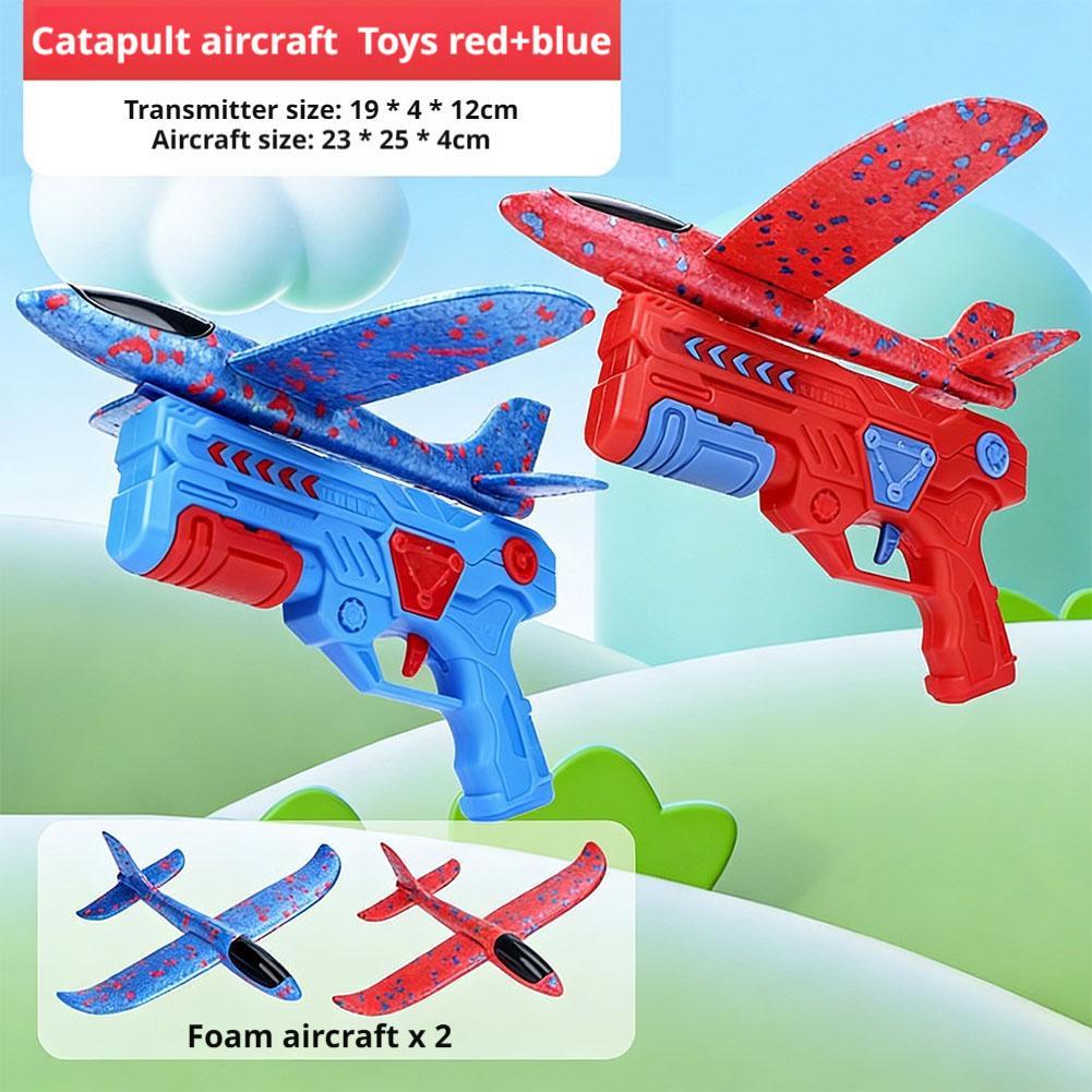 Glowing Foam Aircraft 10M Laun - Catapult Launcher Toy recension och pris