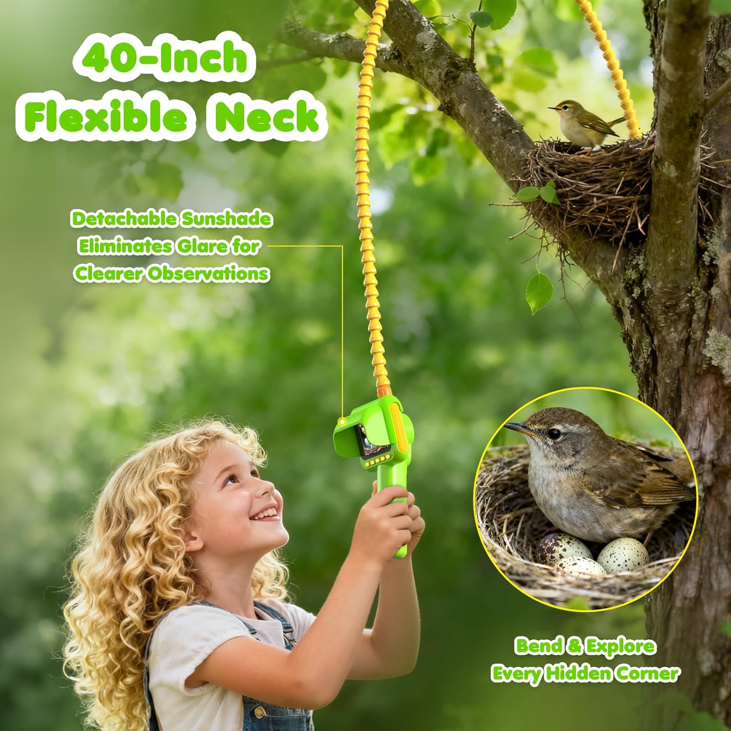 Endoscope for Kids, Borescope  - Kids Toys 3 Year Old recension och pris