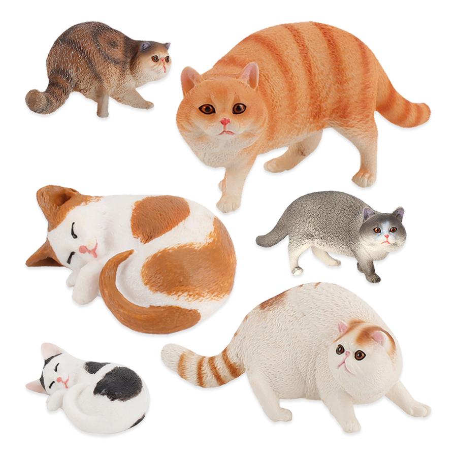 Realistic Plastic Cat Figurine - Kids Toys Reviews recension och pris